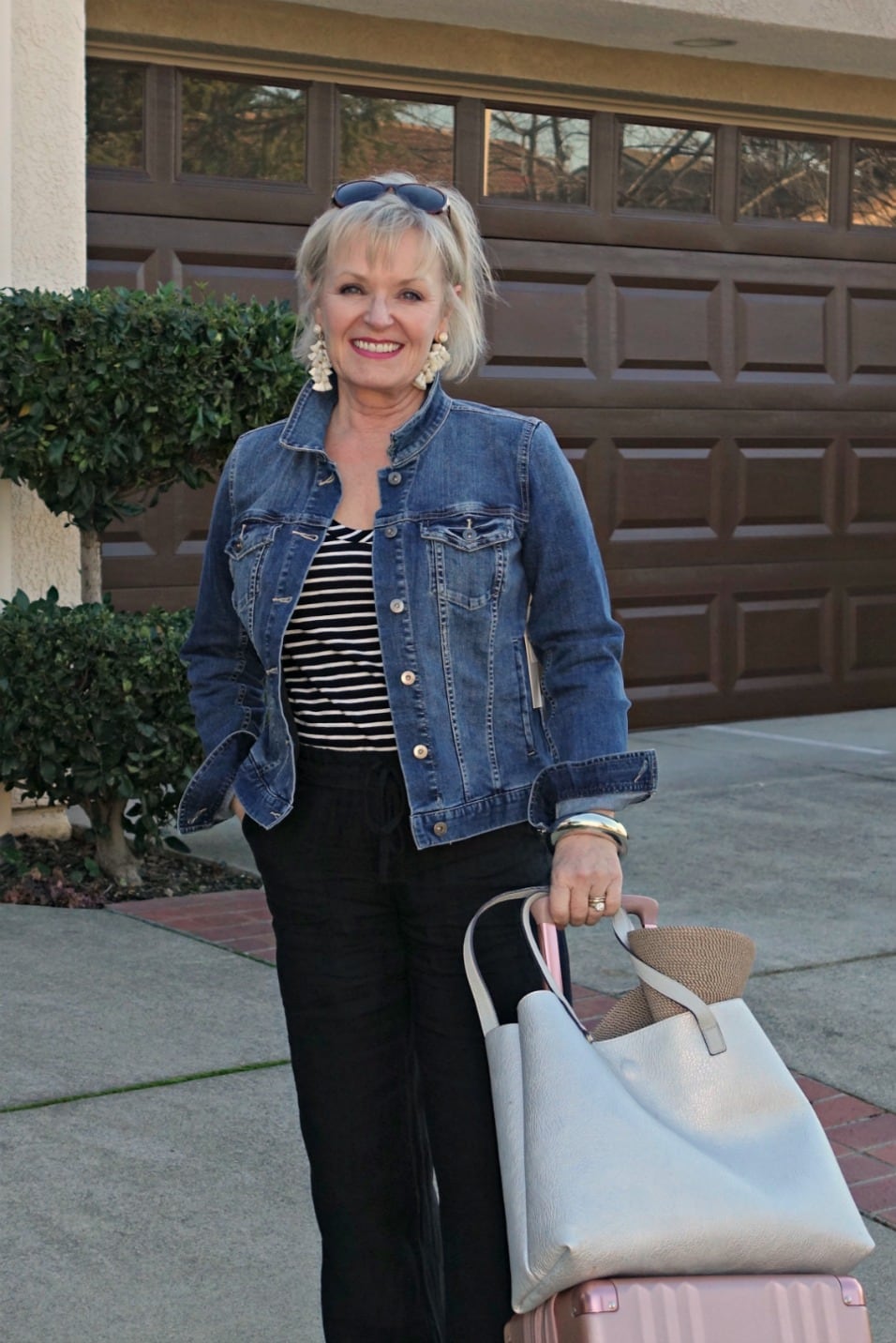 Jennifer Connolly of A Well Styled Life sharing what it takes to travel in style