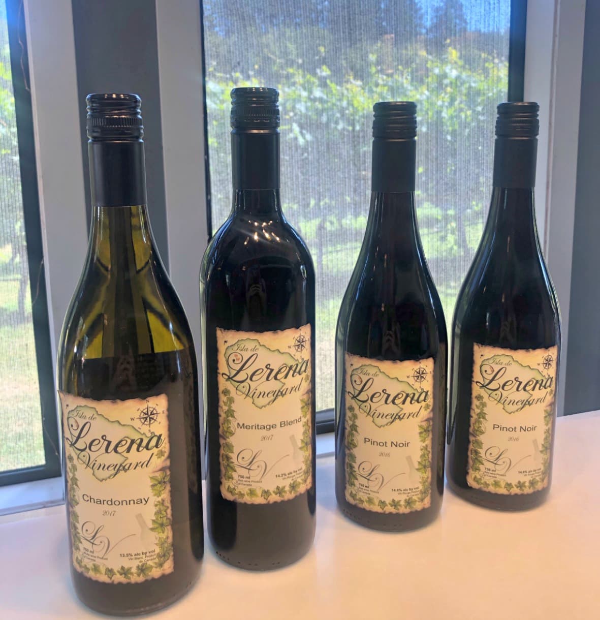 a selection of Lerena Wines