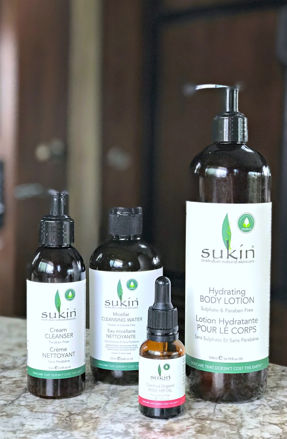 Sukin skin products on A Well Styled Life