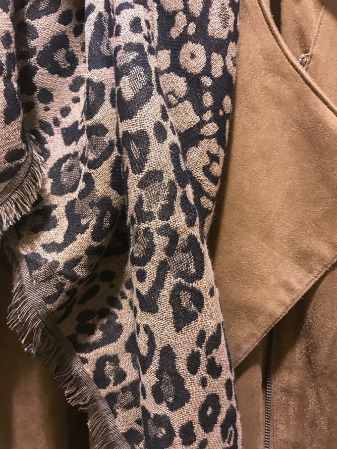 leopard and faux suede at j.jill