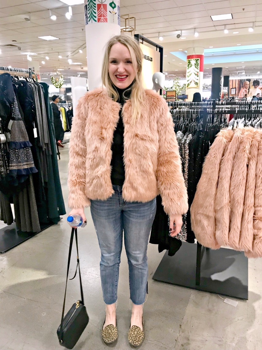 Chelsea faux fur jacket