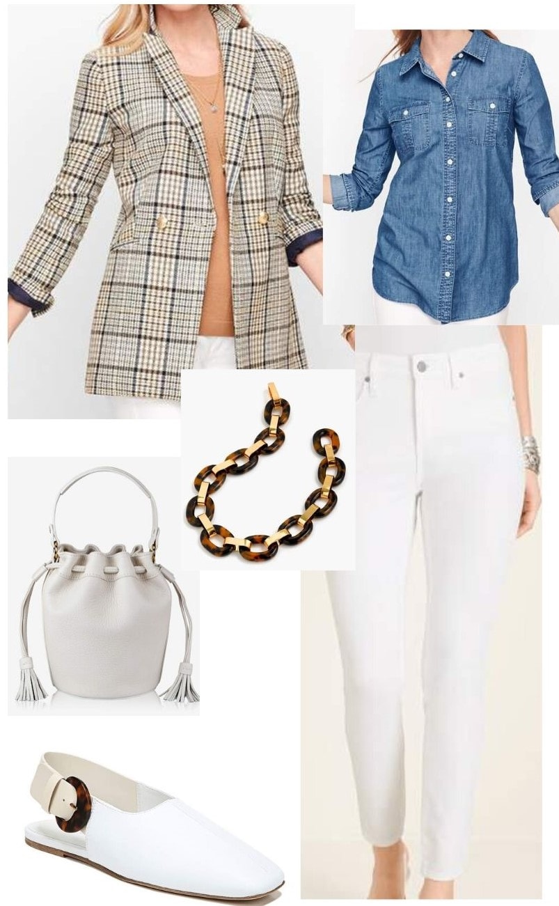 casual spring outfit with spring trends 2020