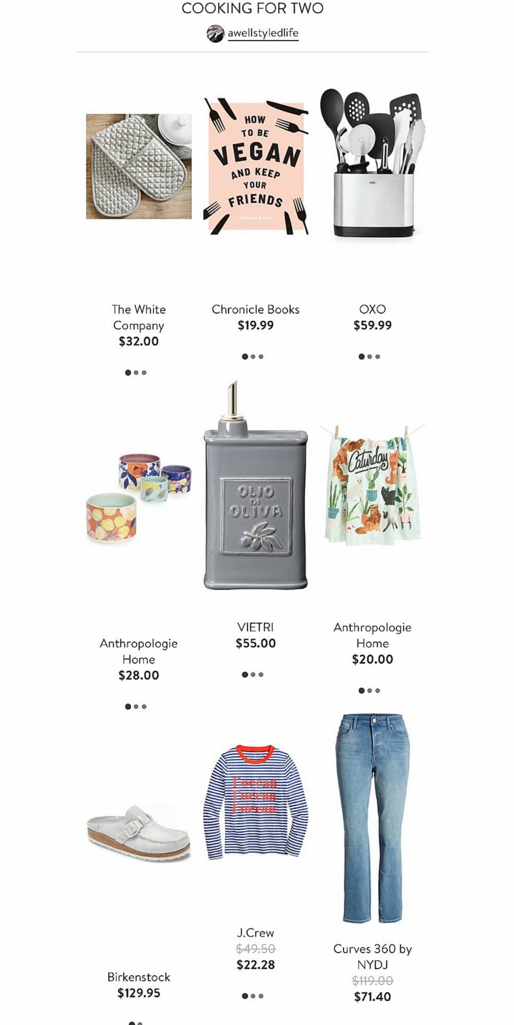 cooking outfit currated by Jennifer Connolly of A Well Styled Life