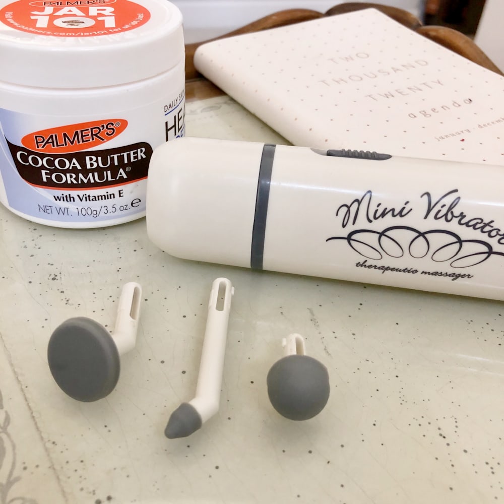 Palmers Cocoa Butter and hand massager
