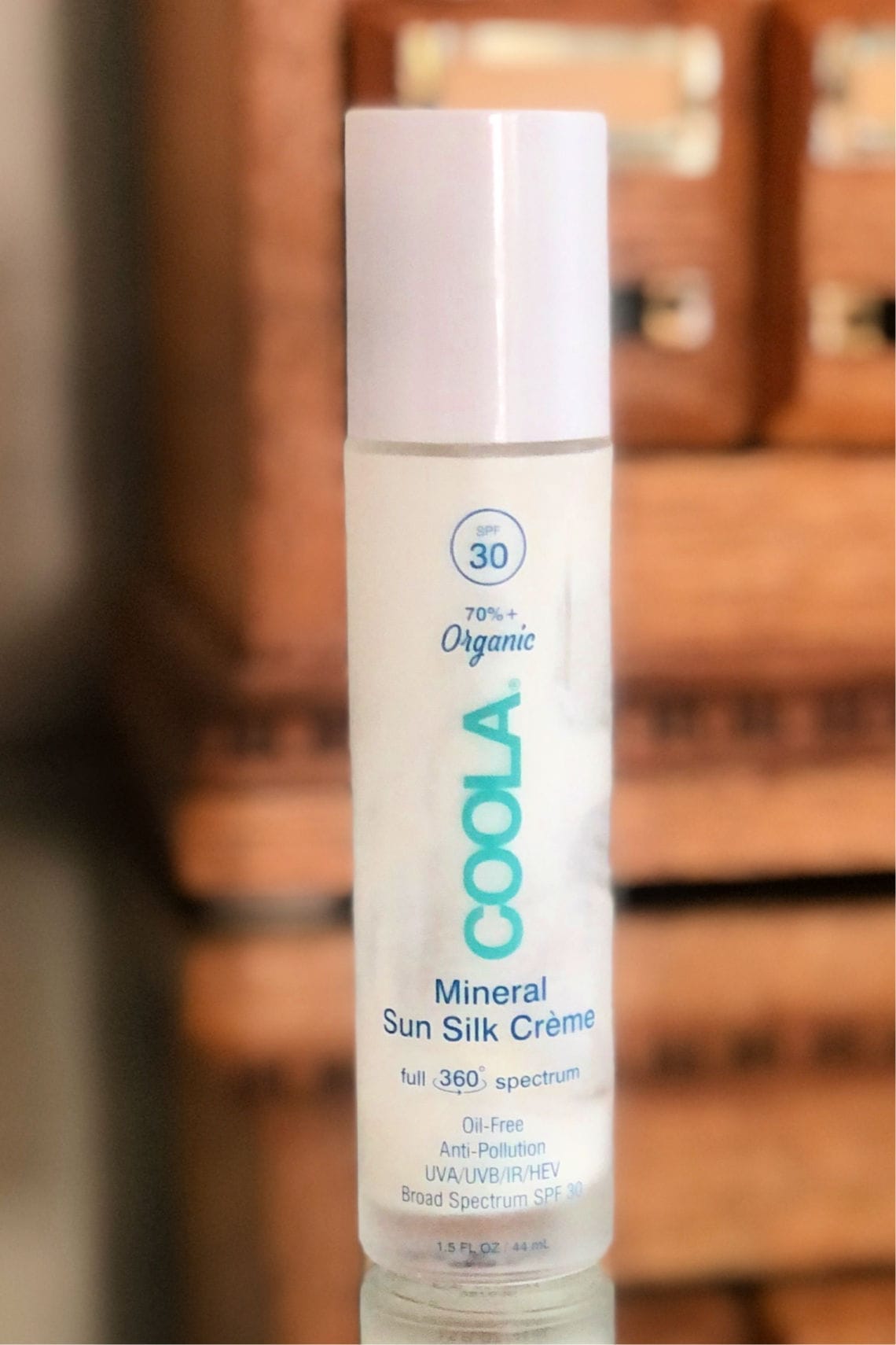 bottle of coola sunscreen