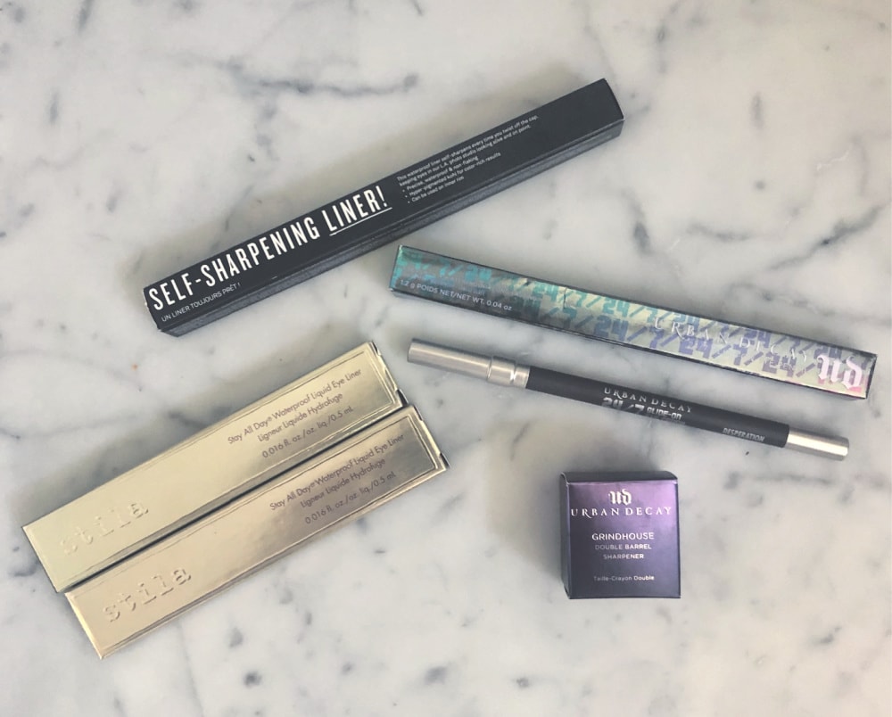 a selection of eye pencils