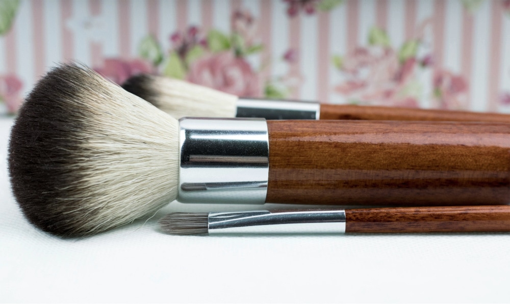 brushes for a simple makeup routine