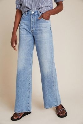 wide leg jeans