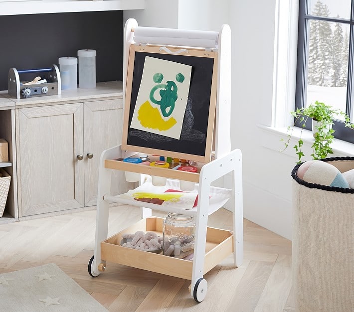 kids art easel