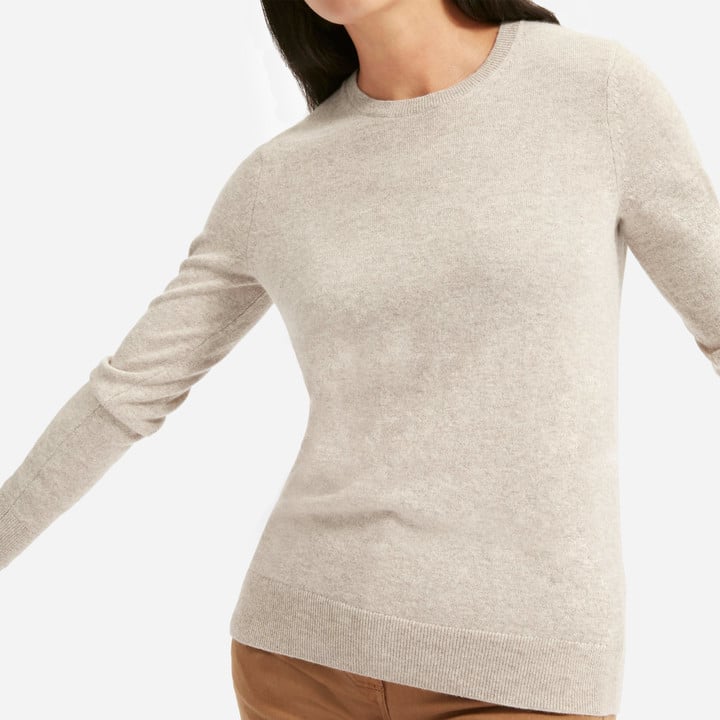 everlane cashmere crew