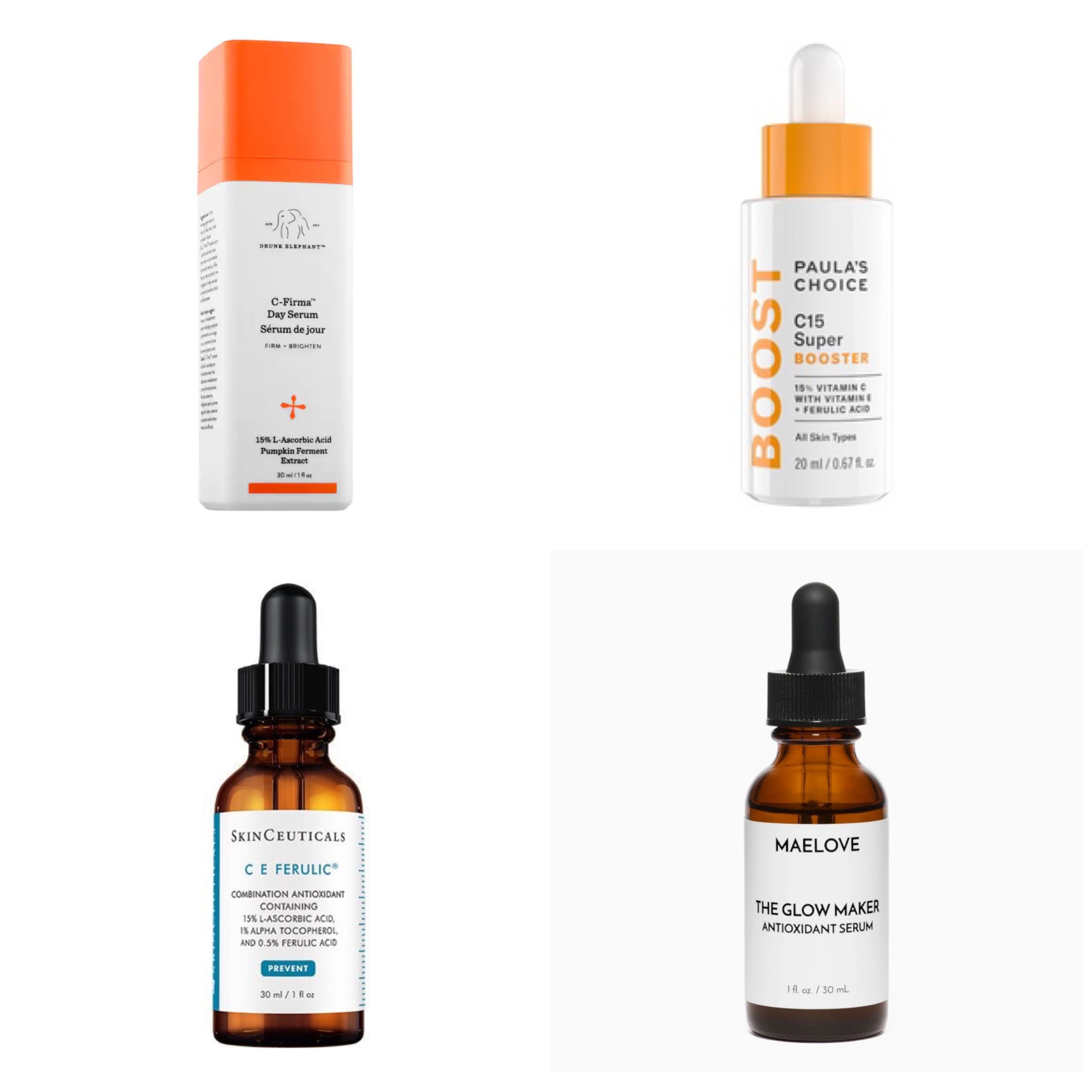 4 types of vitamn c serum