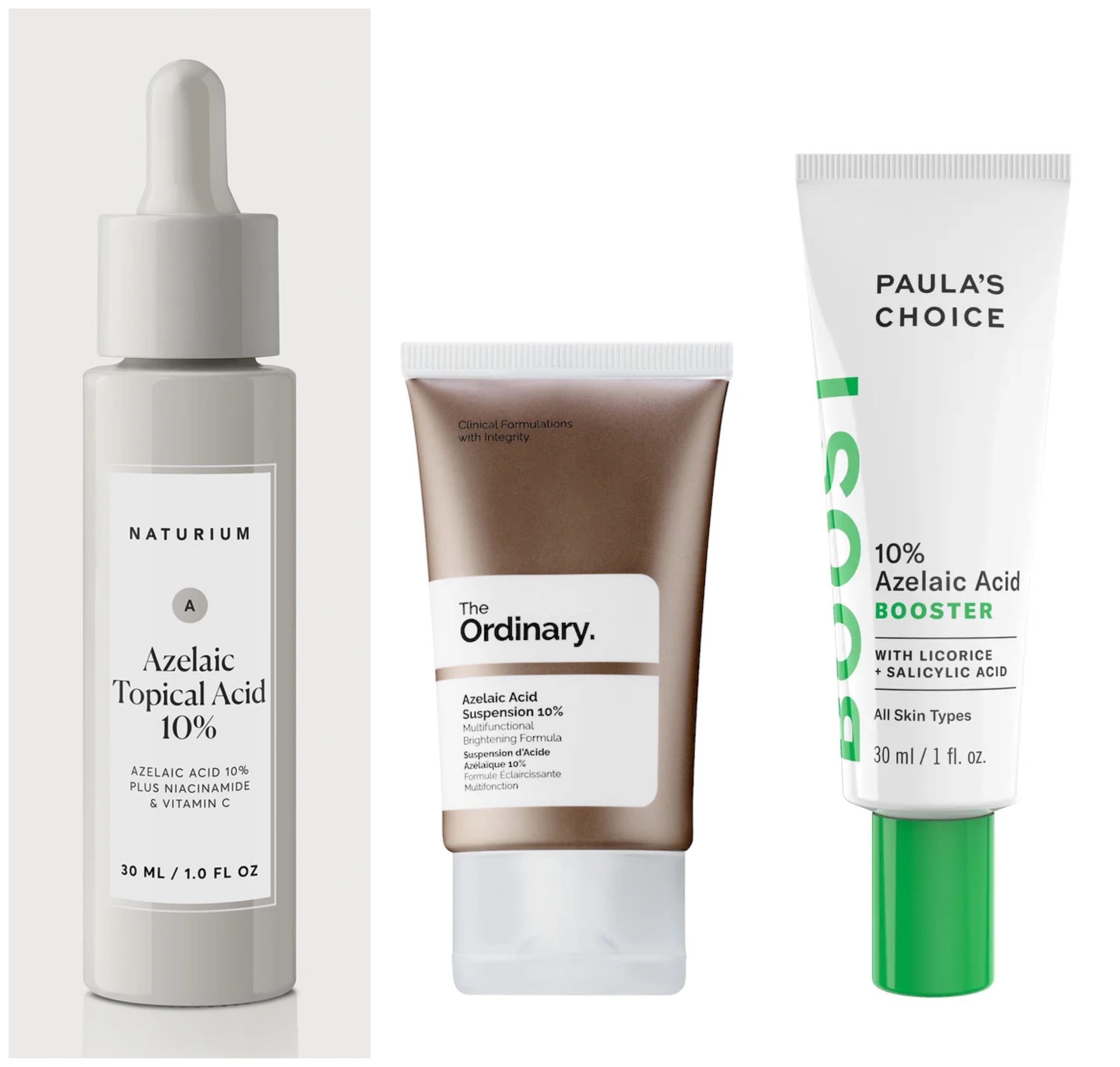 3 types of azaleic acids to use on midlife skin