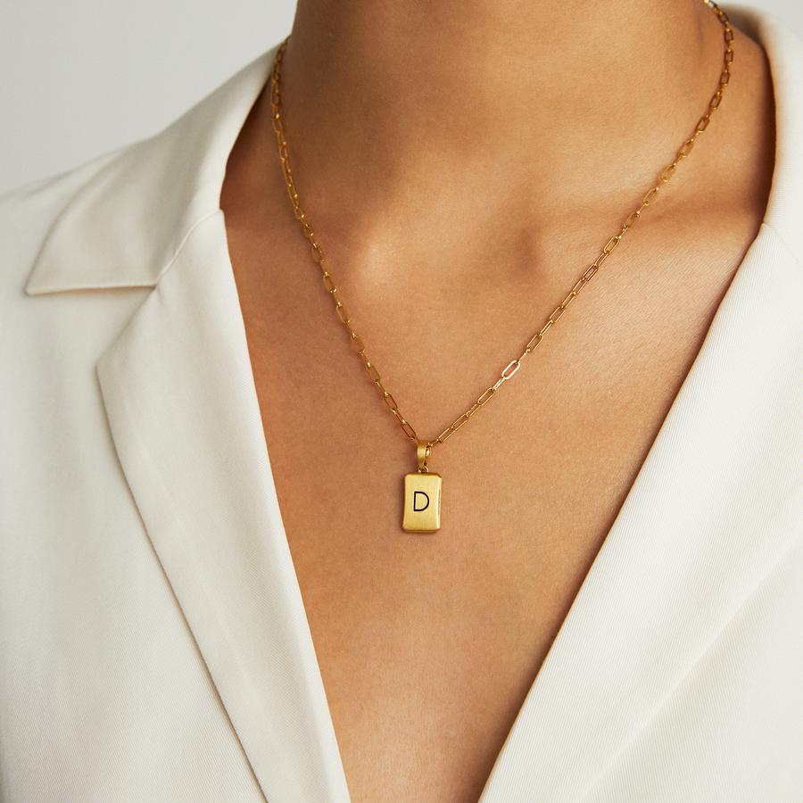 initial necklace from Dean Davidson
