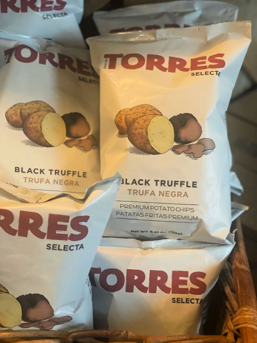 Torres truffle potato chips