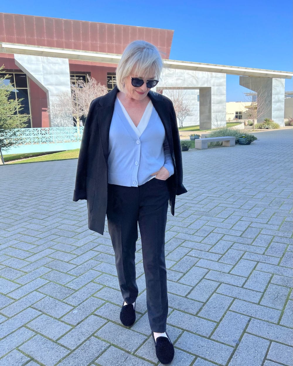 woman walking