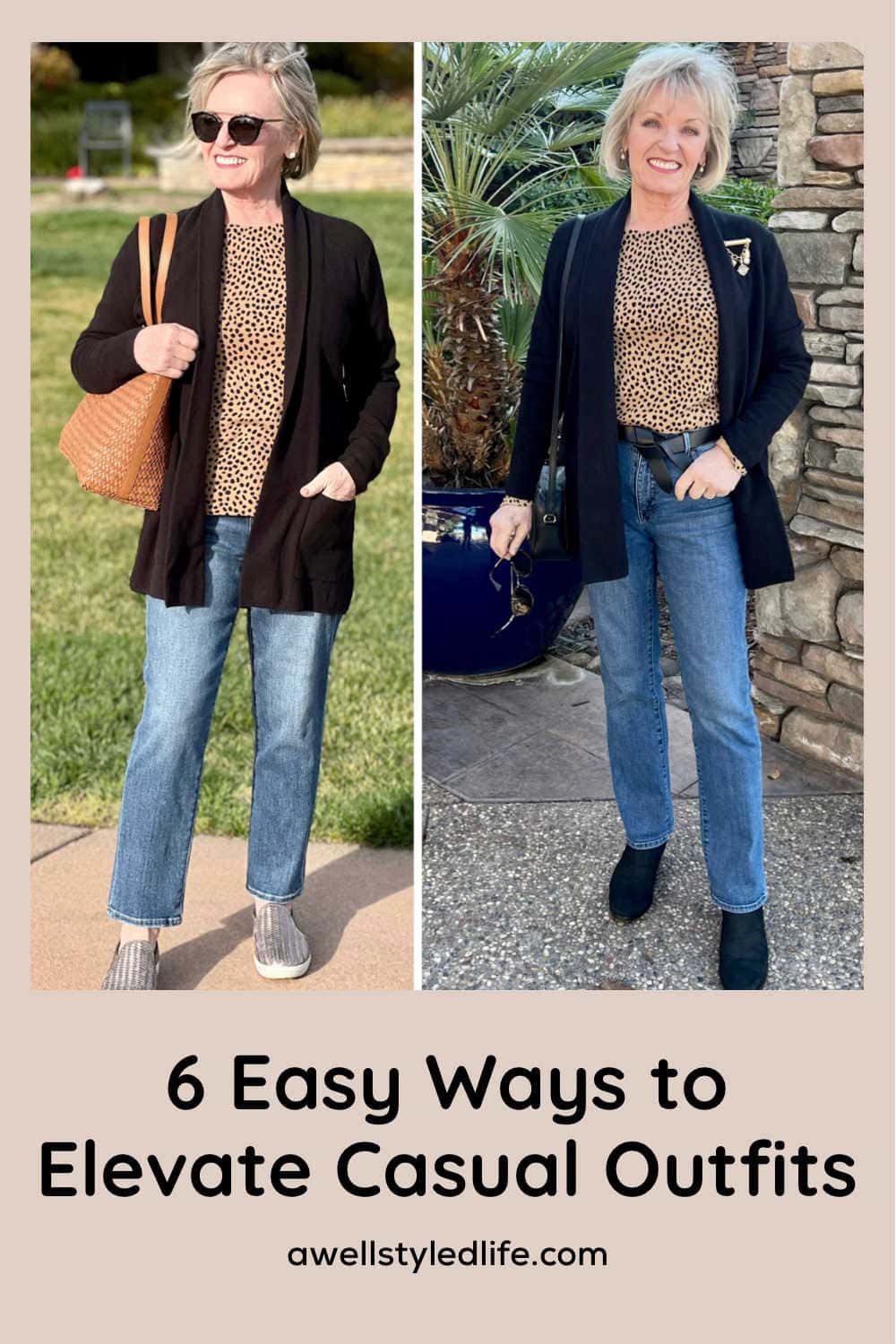 6 easy ways you can cen elevate casual outfits