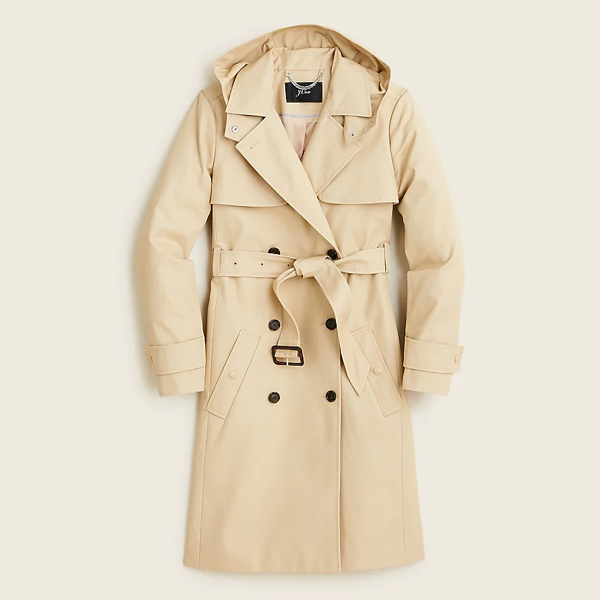 j crew trench coat