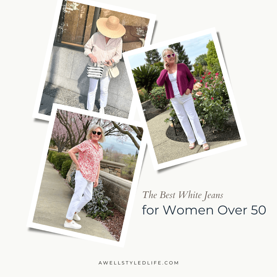 The Best White Jeans For Women Over 50