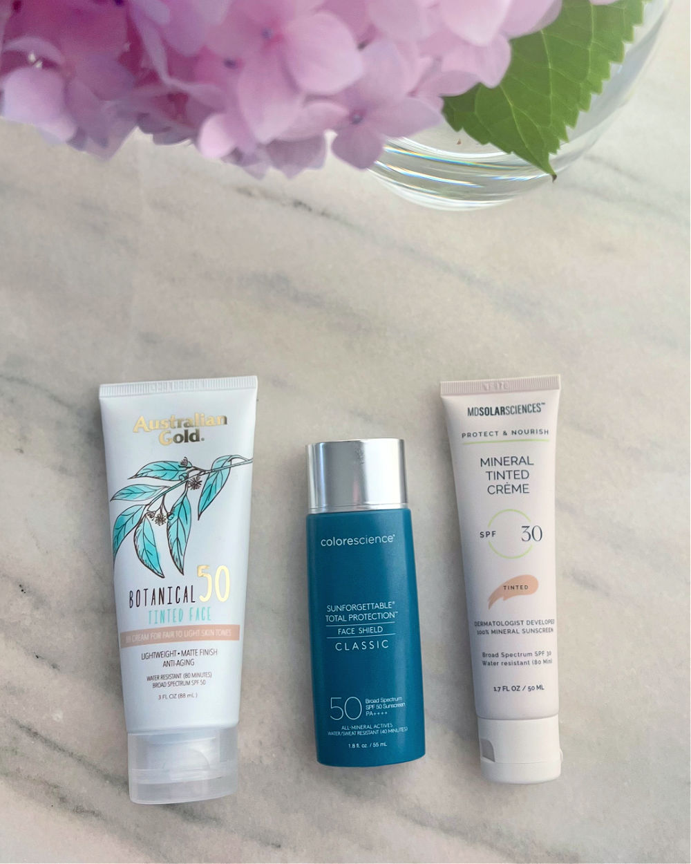 tinted physical sunscreen