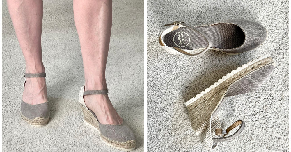 TONI PONS classic summer wedge ESPADRILLES
