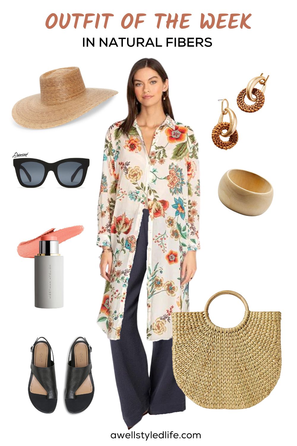 wide leg pants outfit of the week