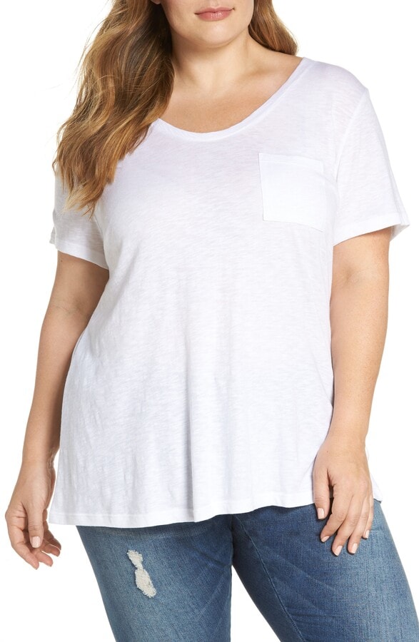 summer t-shirt in plus size