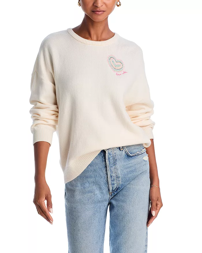 Heart Sweater by Aqua at Bloomingdale's Buy More Save More Event