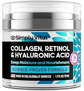 simplyvita collagen retinol and hyaluronic acid moisturizer on amazon prime big deal days