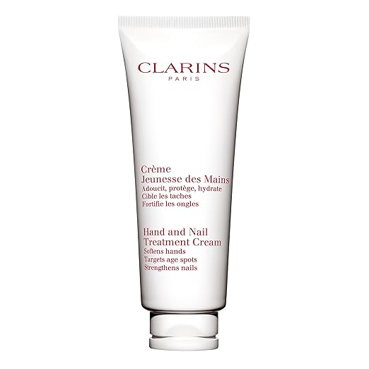 Clarins Hand and Nail Treatment Cream Winter Hand Care for Aging Skin