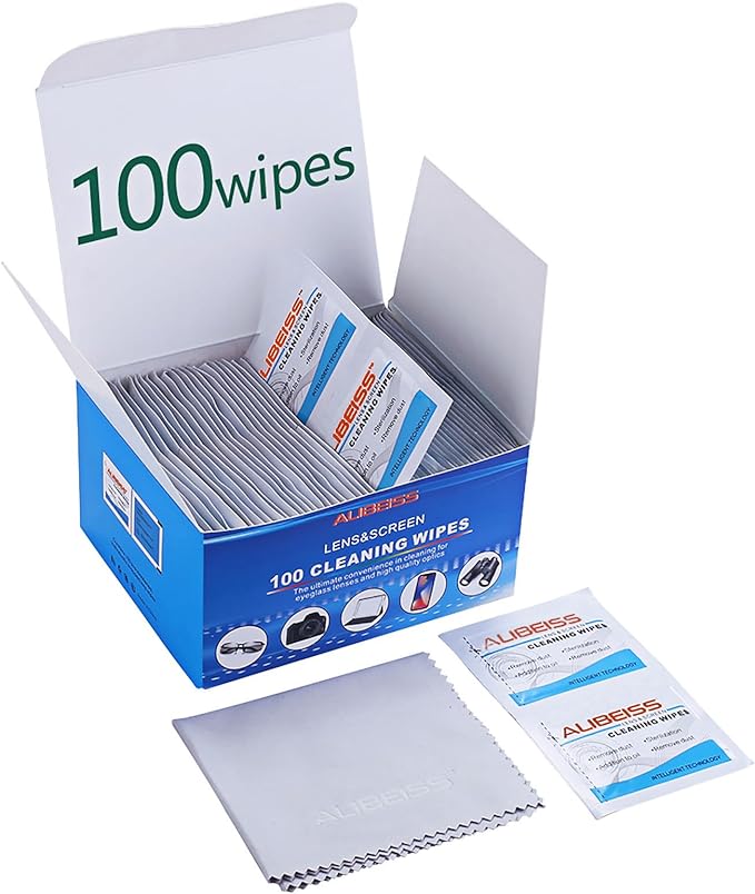Pre-Moistened Lens and Screen Wipes from Amazon Prime