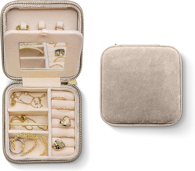 Travel Velvet Jewelry Box