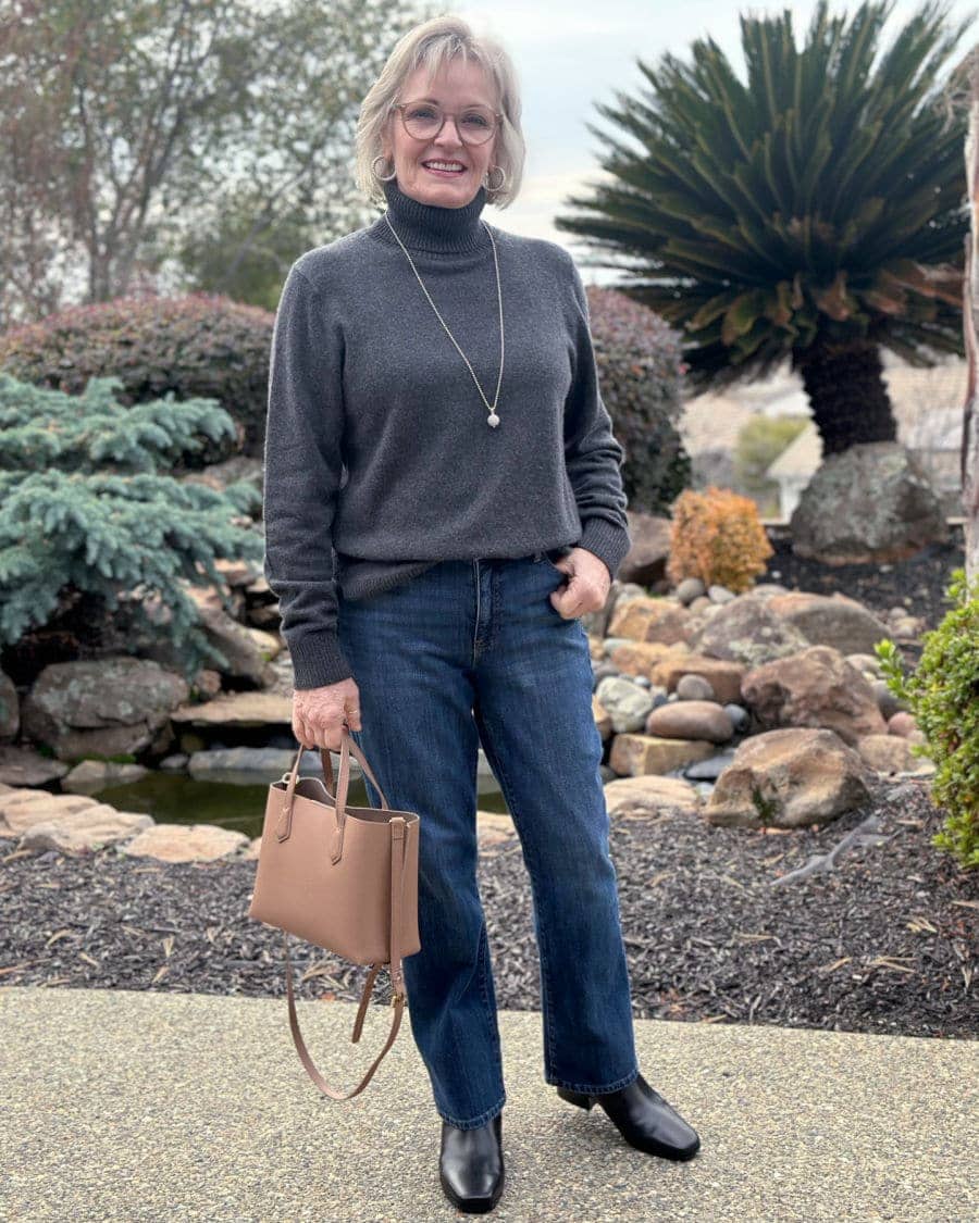 My Favorite Quince Turtleneck Sweater