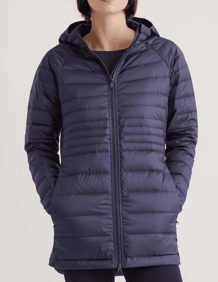 Lightweight Down Puffer Jacket that's Packable for Travel from Quince