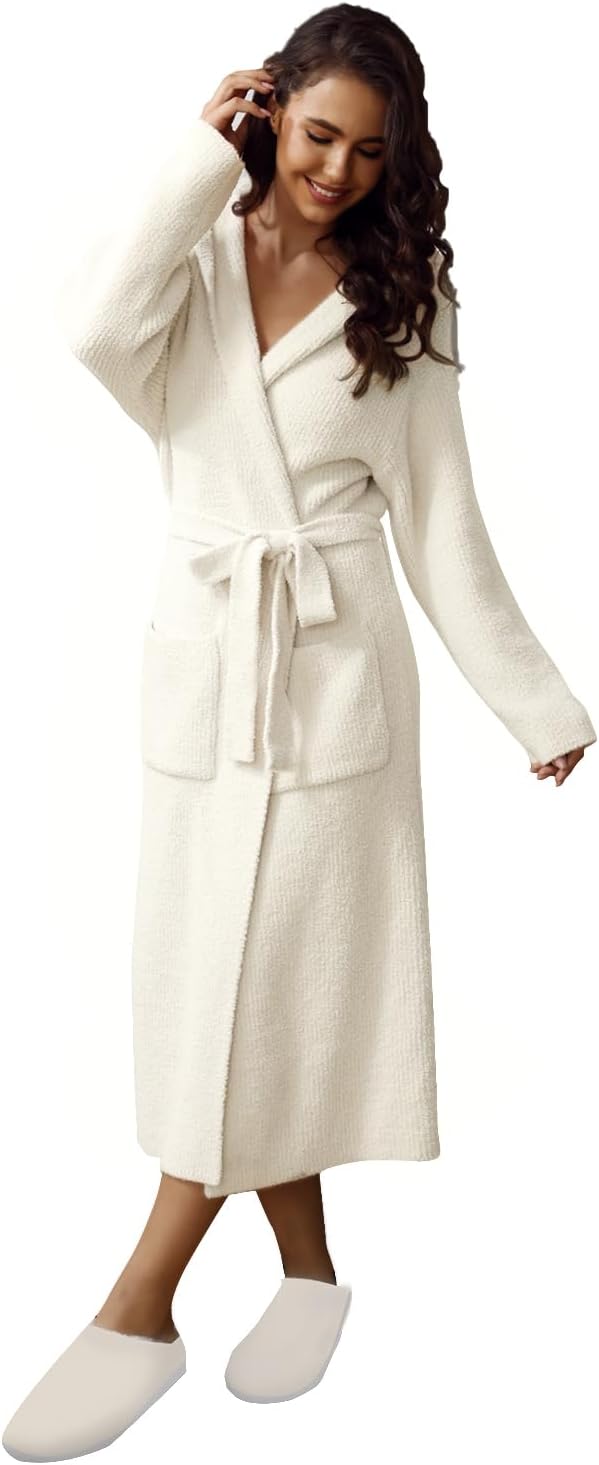 Barefoot Dreams Lookalike MH MYLUNE HOME Ultra Soft Robe with Pocket