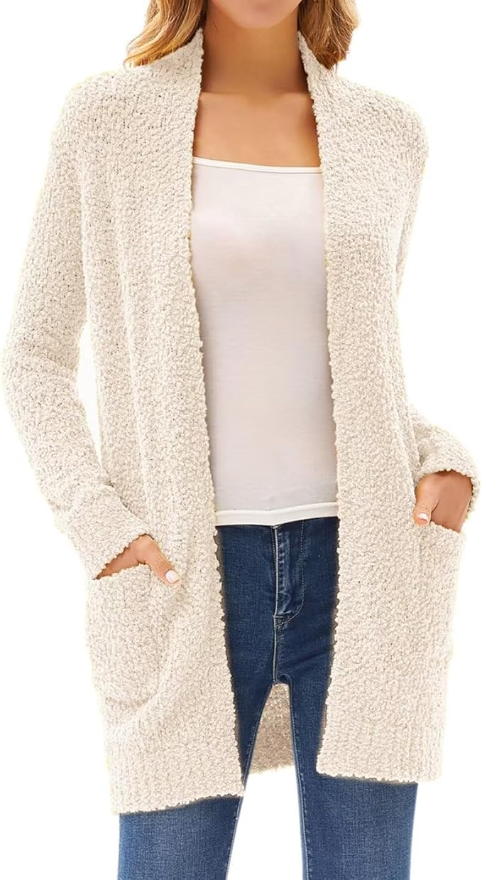 GRACE KARIN Long Cardigan CozyChic Inspired