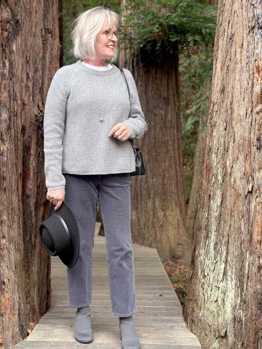 Jenni Kayne Cashmere Sweater Styled for Fall or Winter