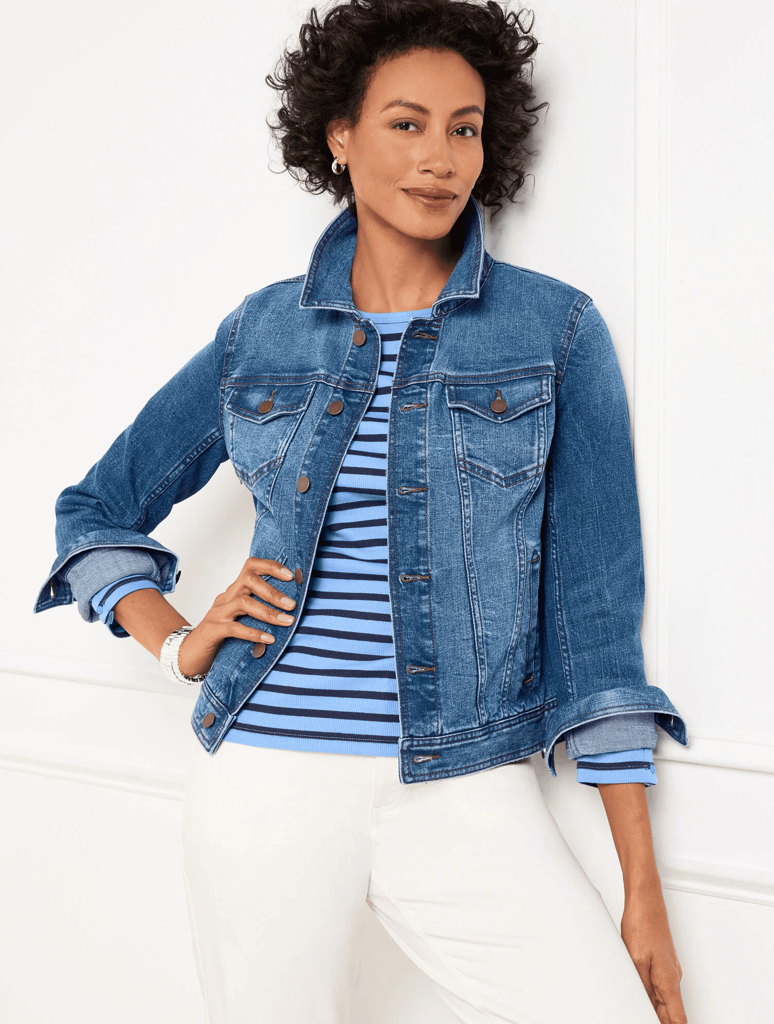 Talbots Classic Jean Jacket