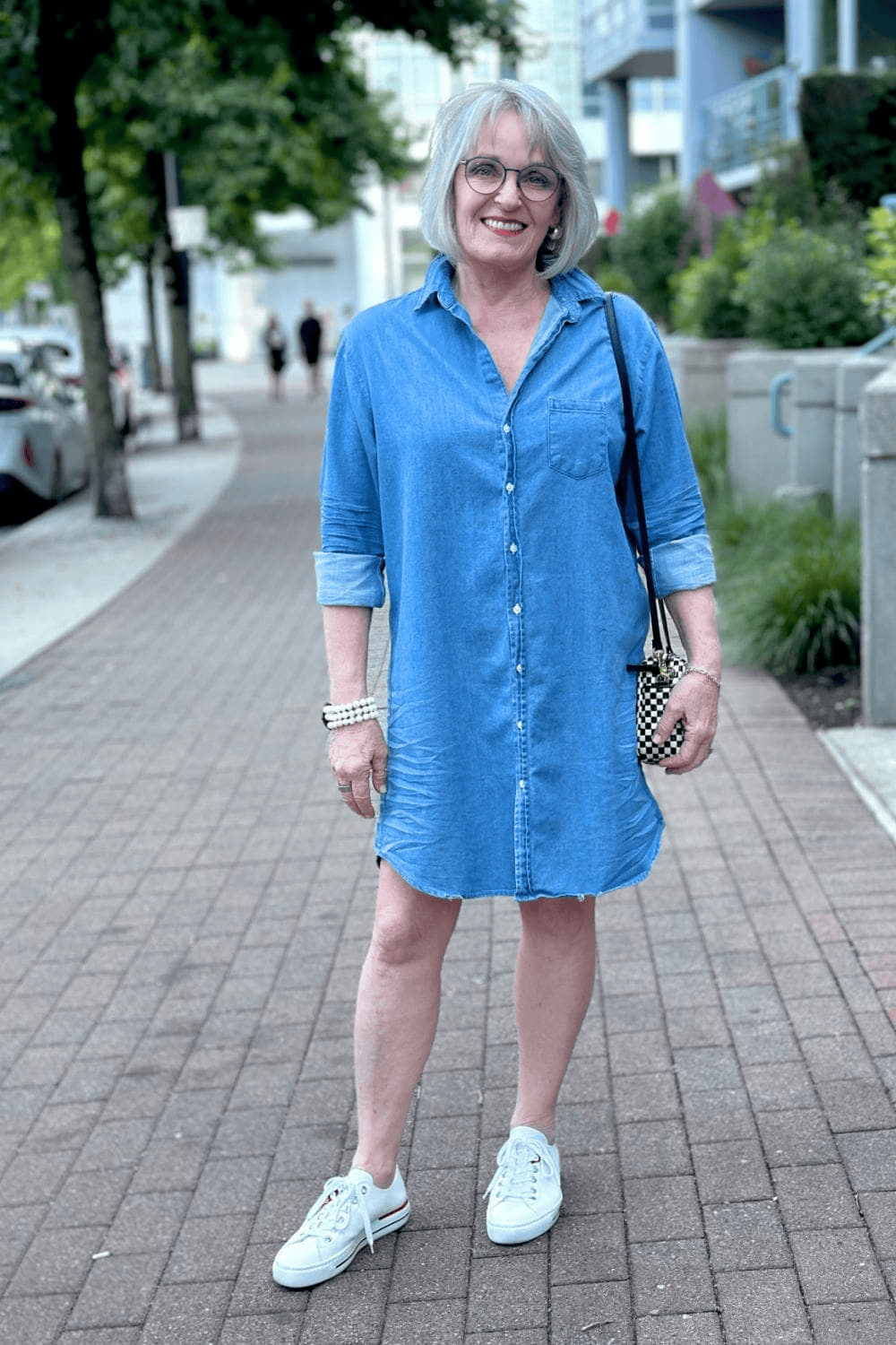 BEST DENIM DRESS FOR WOMEN OVER 50