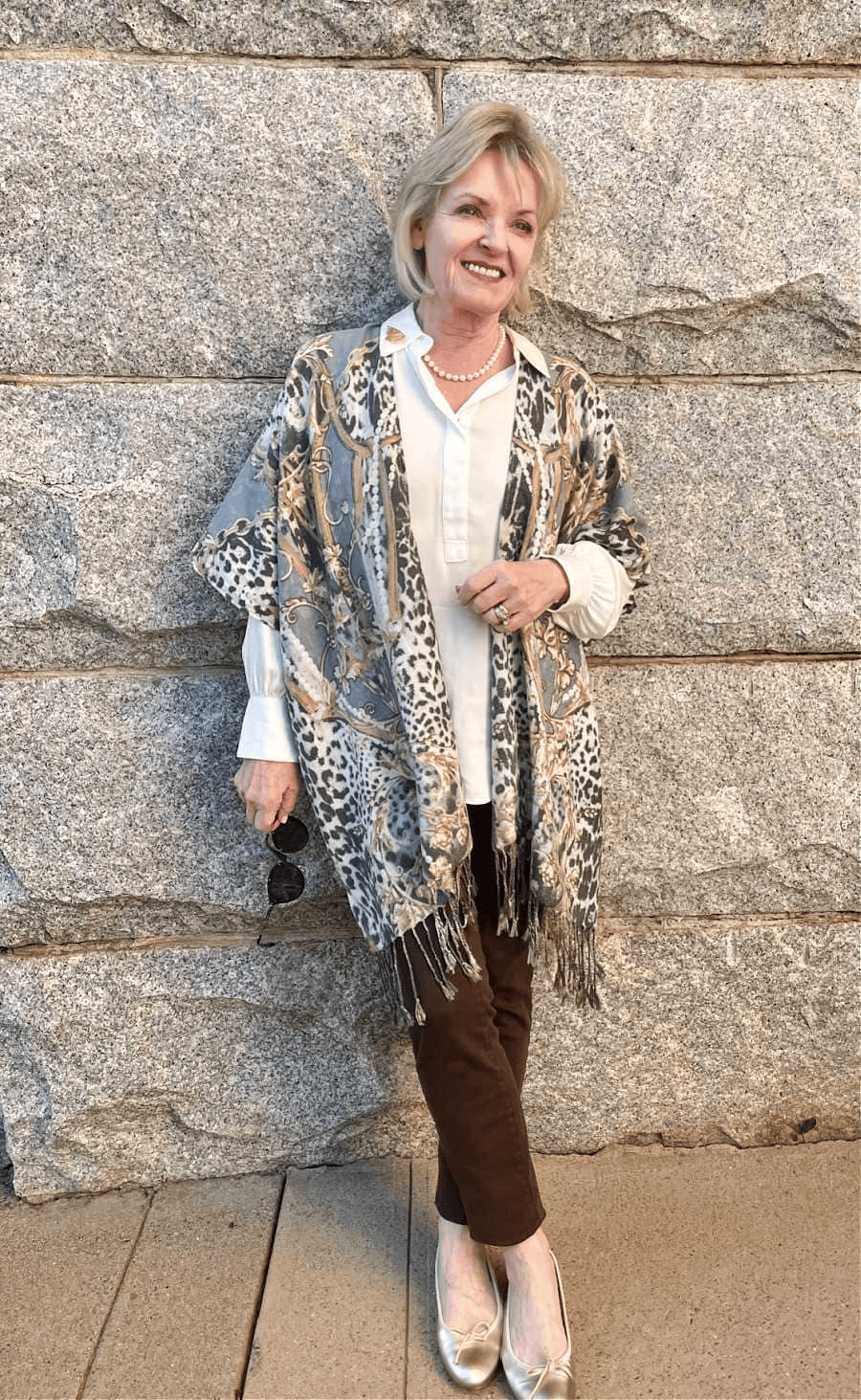 GOLD BALLET FLATS FOR WOMEN OVER 50