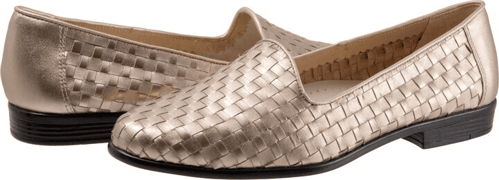 GOLD LOAFER FOR WOMEN