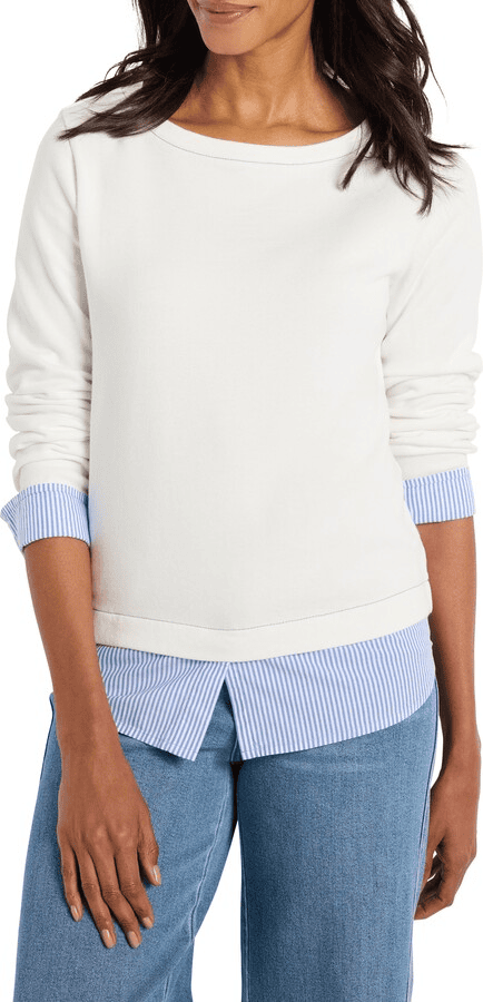 LAYERED LONG SLEEVE TOP NIC + ZOE