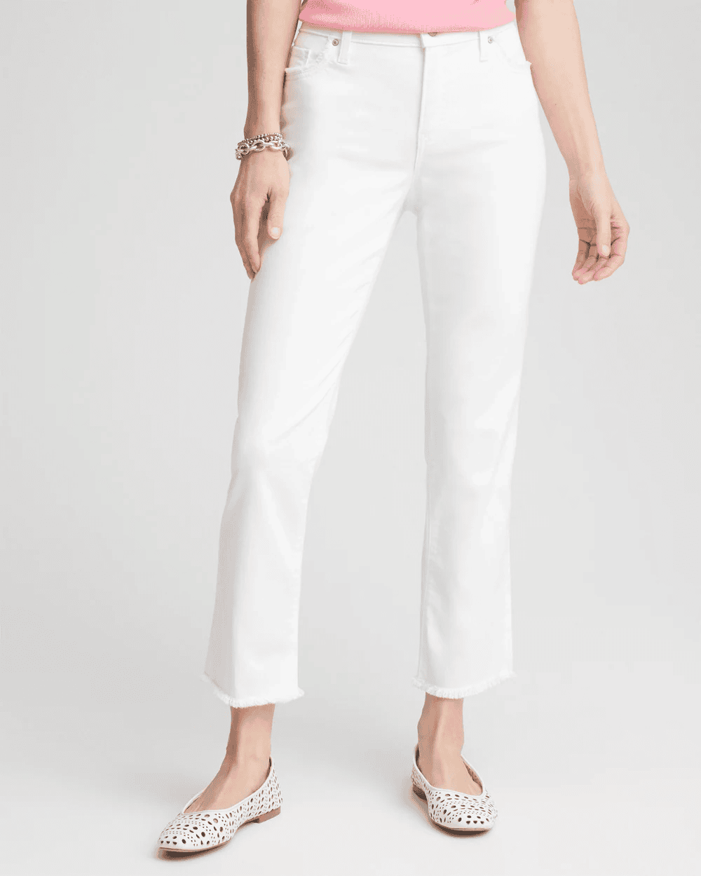 NO STAIN WHITE JEANS CHICO'S