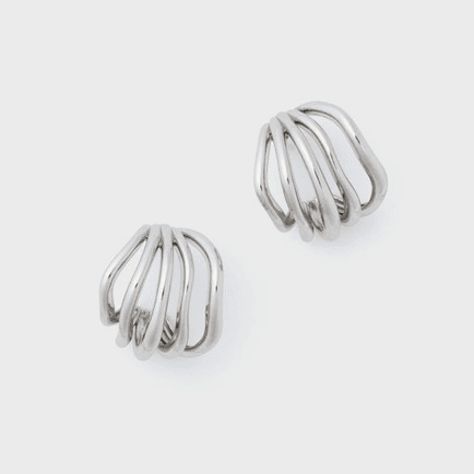 SILVER HOOP EARRINGS FOR SPRING 2025