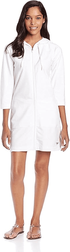 Speedo Hooded Cover-Up with Full Front Zip