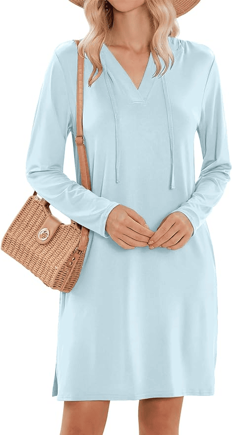 HOTOUCH UPF 50+ Dress Beach with Hood