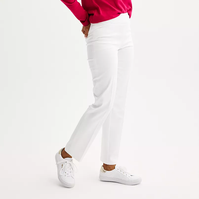 Pull-on stretch pants – budget-friendly comfort for mature women