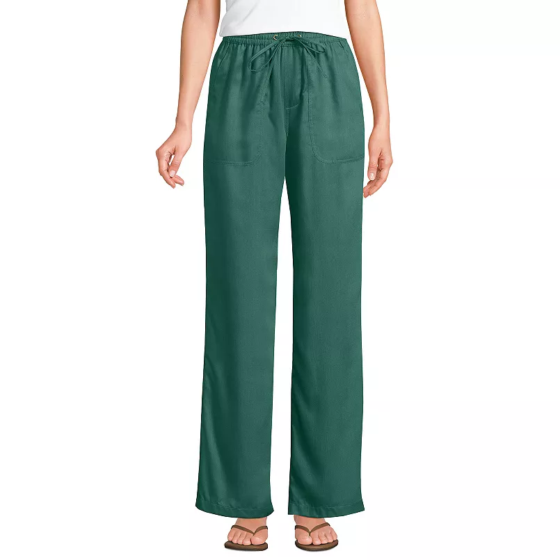 TENCEL wide-leg pants – stylish spring pants for mature women