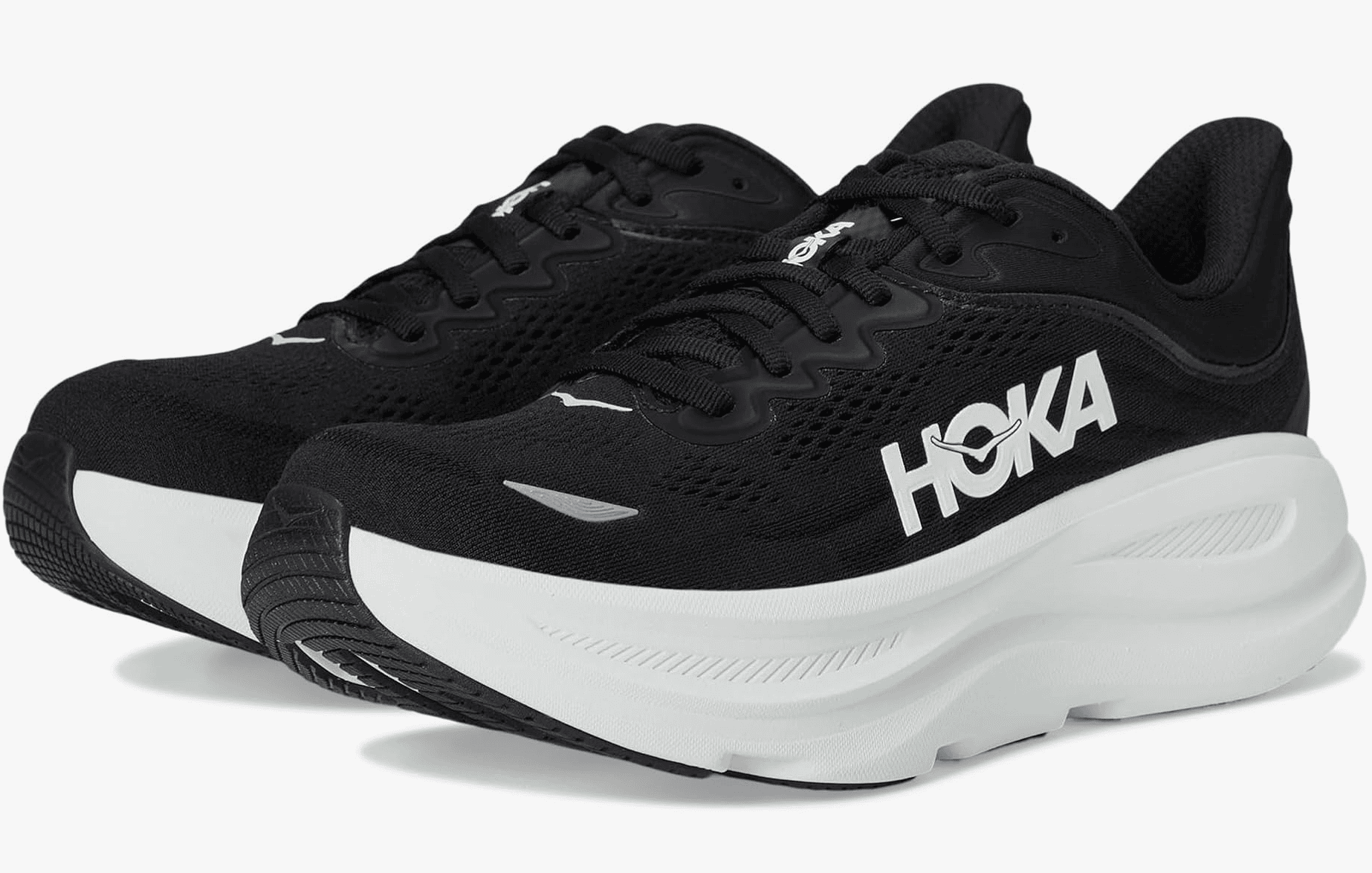 Hoka Bondi 9 max-cushion walking shoes for foot comfort