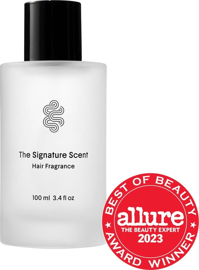signature scent hair perfume by Crown Affair with fresh floral of Bergamot, Green Tea, and Sandalwood.