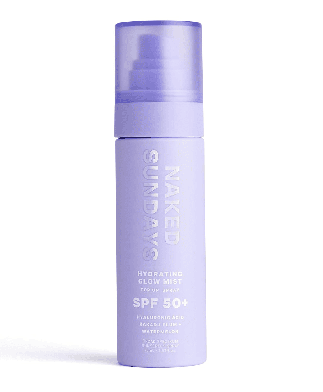 NAKED SUNDAYS SPF SPRAY best for over makeup